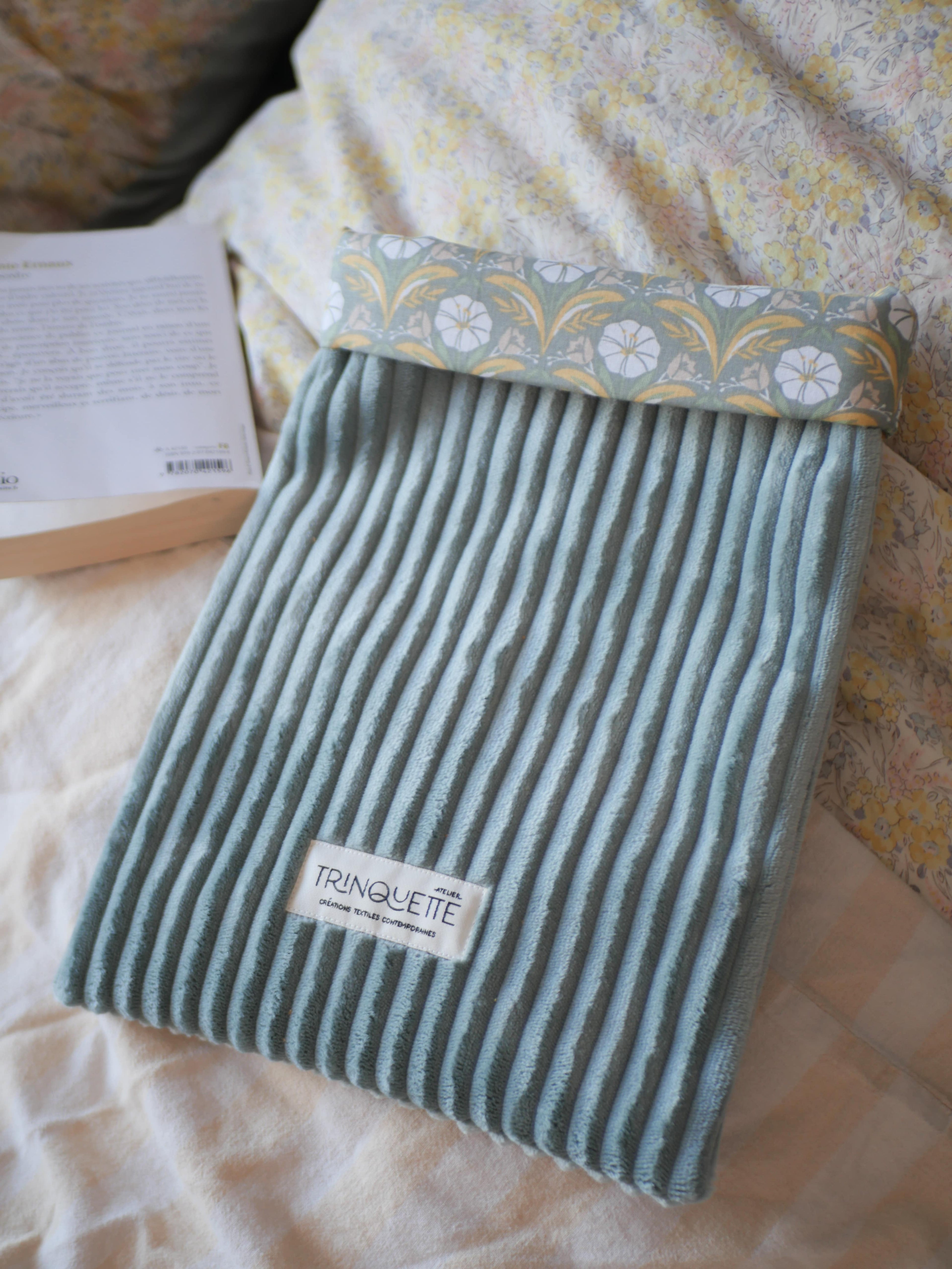 Pochette à livre VELOURS format BROCHE