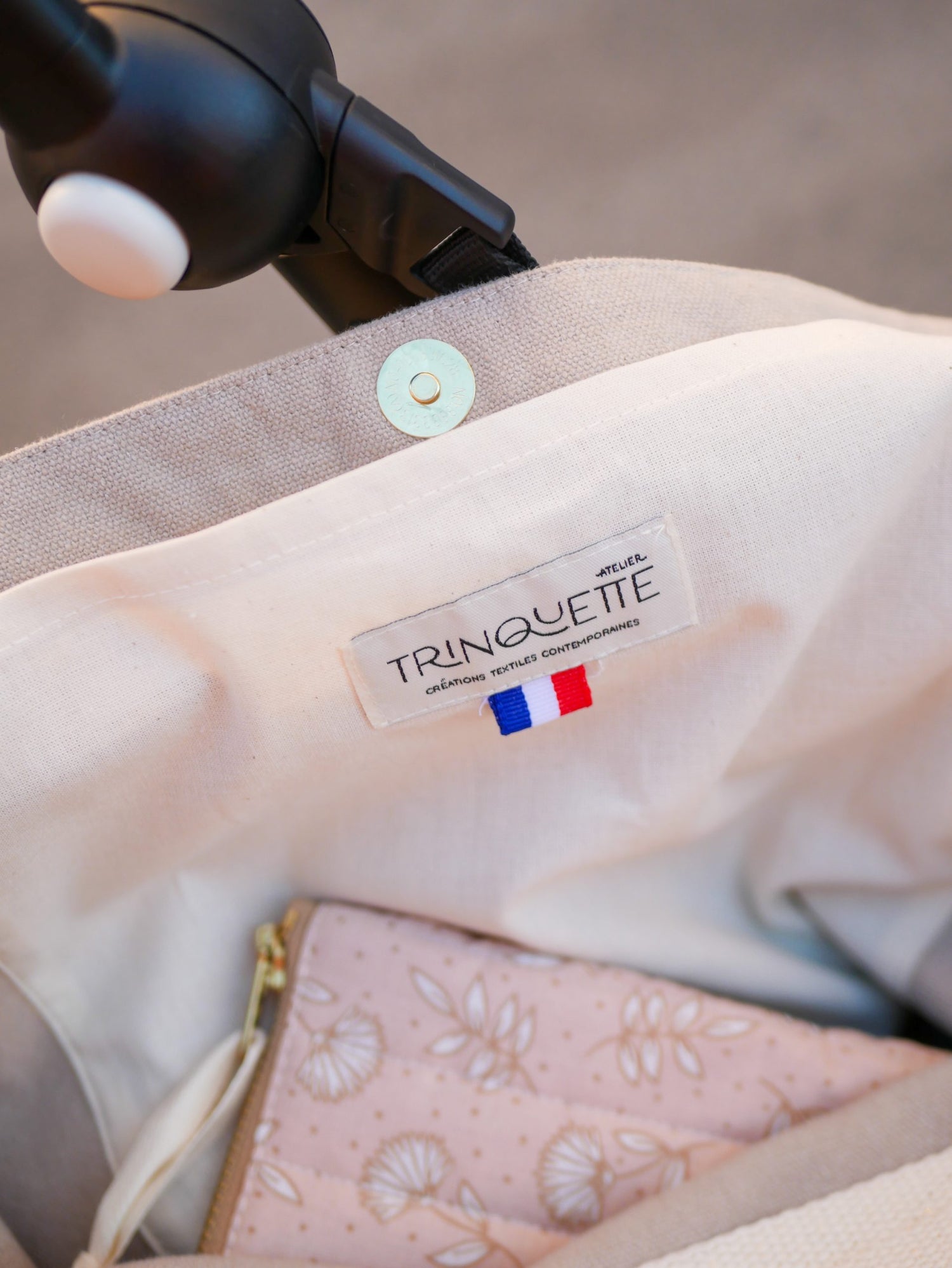 tote bag poussette - Trinquette Atelier